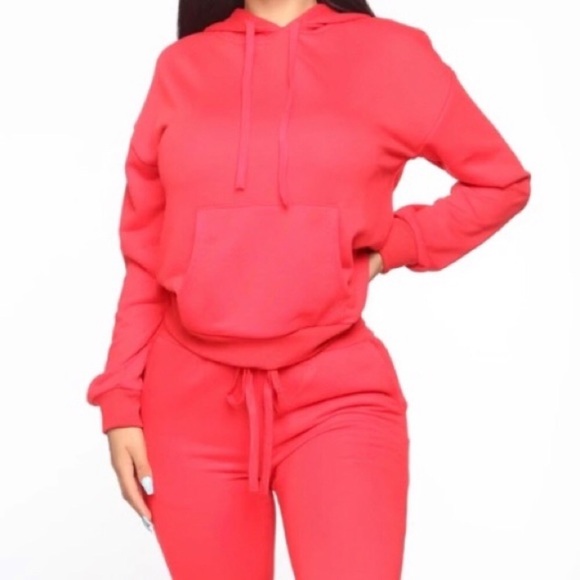 Basic Red Hoodie - Picture 3 of 3